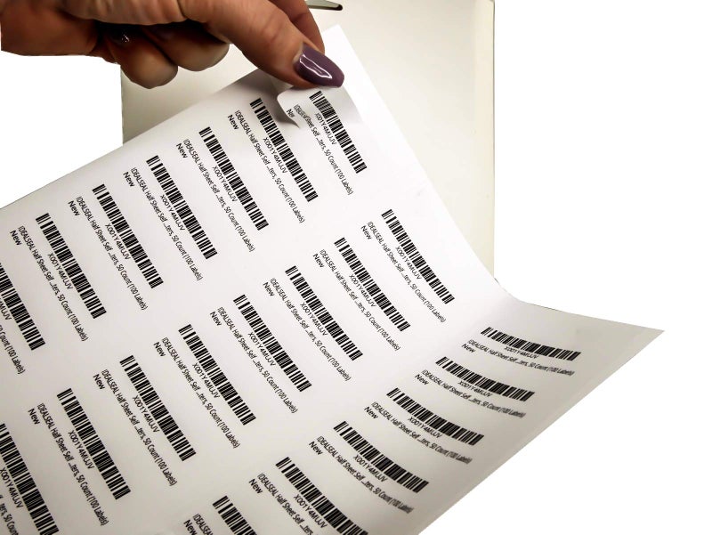 IDEALSEAL Address Labels for Inkjet Printers 1"" x 2-5/8"", 30 Labels per Sheet, 3000 Count - Image 1